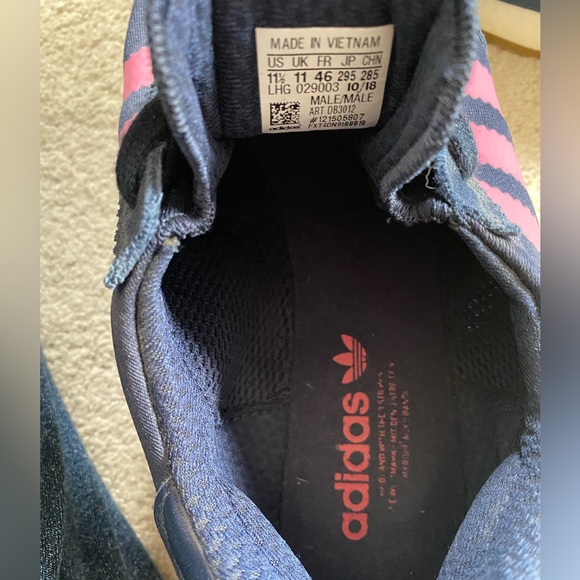 Mens adidas I-5923 night indigo shoes (11 1/2) - Picture 4 of 5